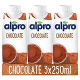 Alpro Soya Chocolate Long Life Drink   3 x 250ml GOODS M&S   