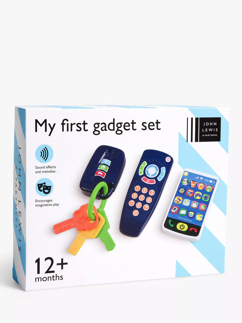 John Lewis baby gadget toy set, UK version