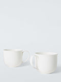 John Lewis Queensberry Hunt white bone china coffee mug set 380ml, UK version
