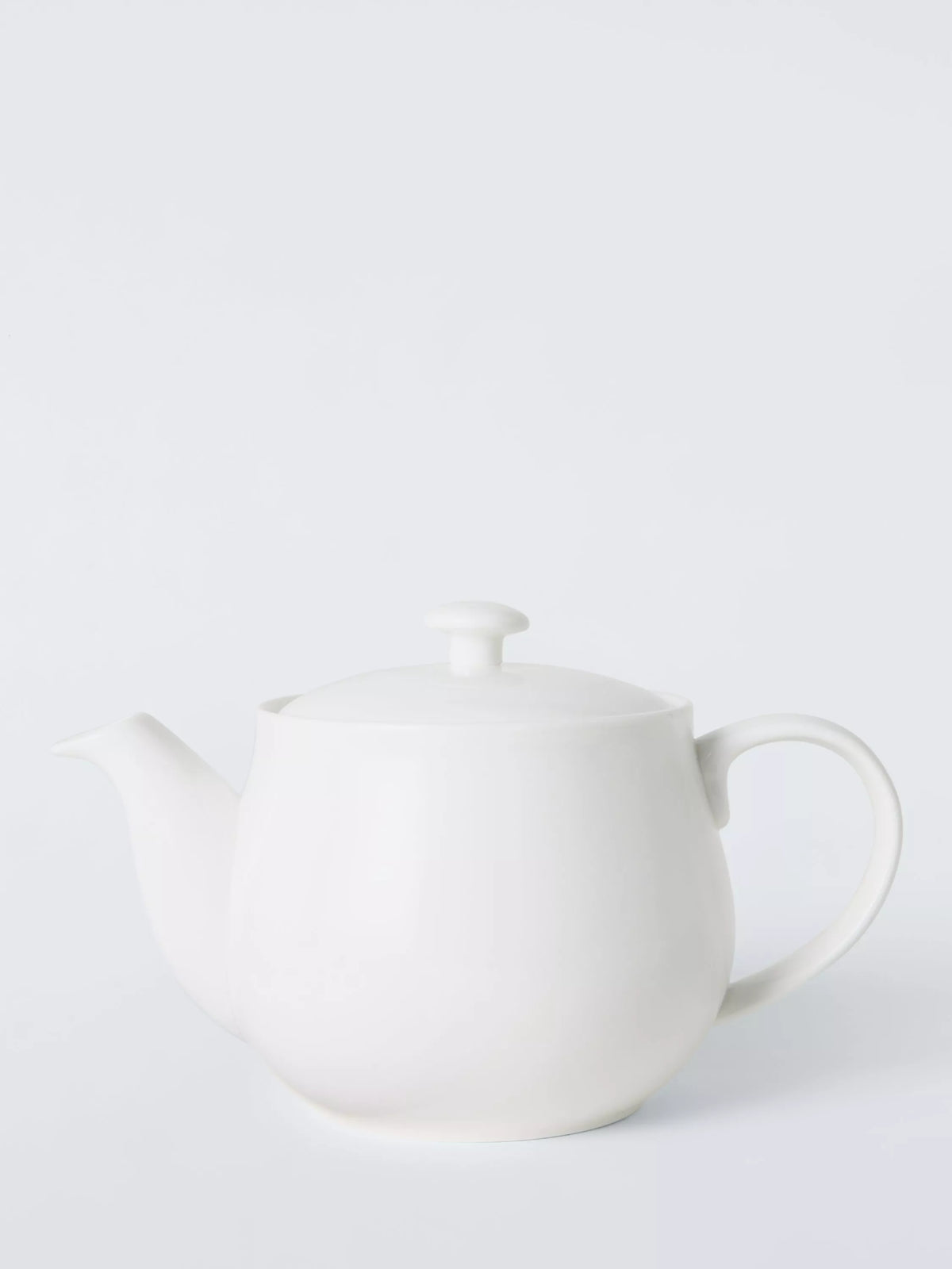 John Lewis Queensberry Hunt white bone china teapot 1.1L, UK version
