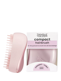 Tangle Teezer compact hairbrush Pink Matte Chrome (British brand)