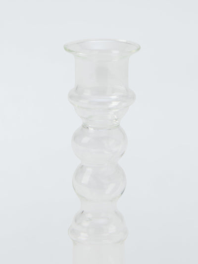 Bougeoir Bobine en Verre John Lewis John Lewis Transparent H14 cm - Achetez en ligne chez McGrocer