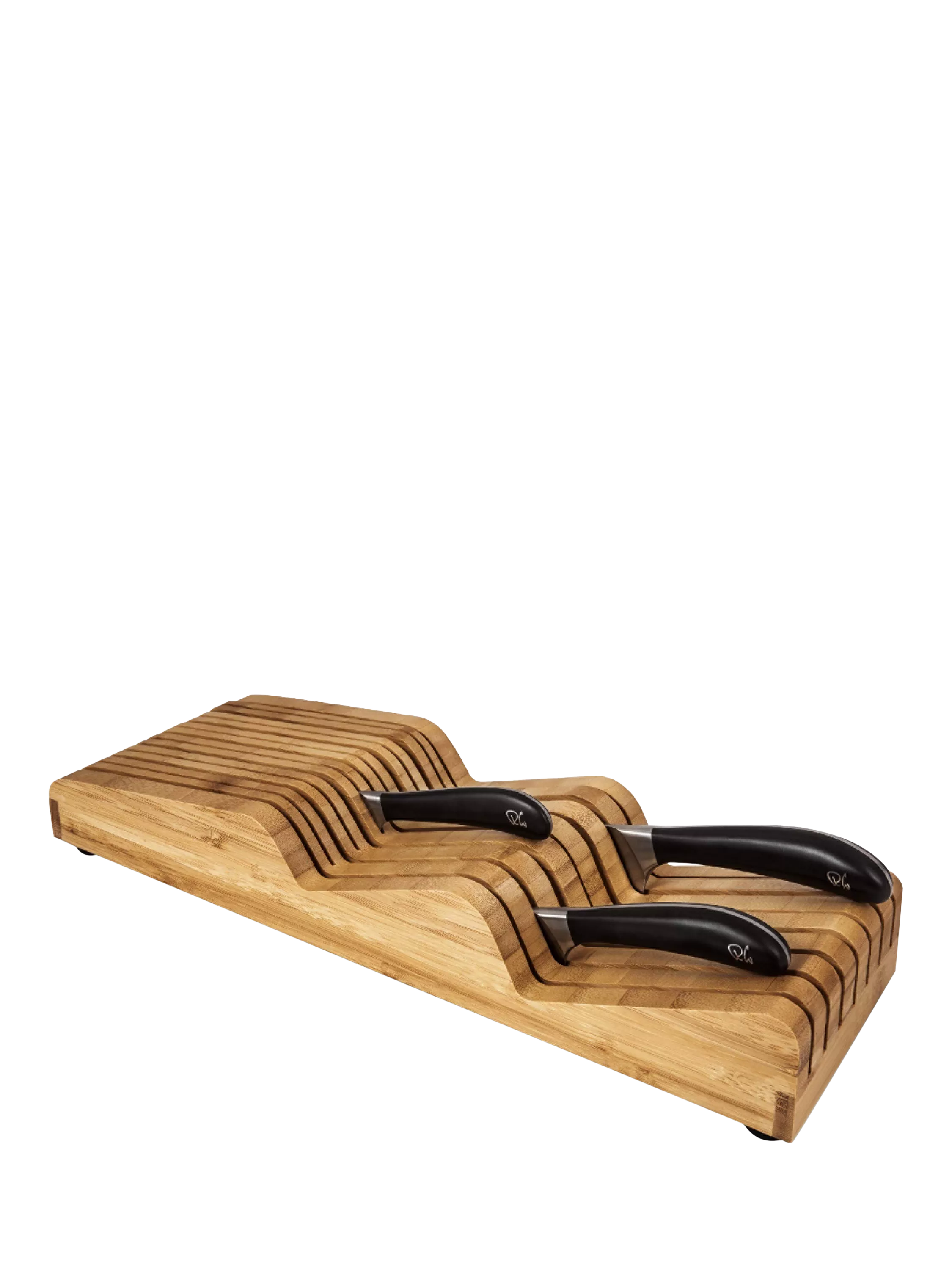 Robert Welch Signature Bamboo Knife Set 4 piece, imported from the UK