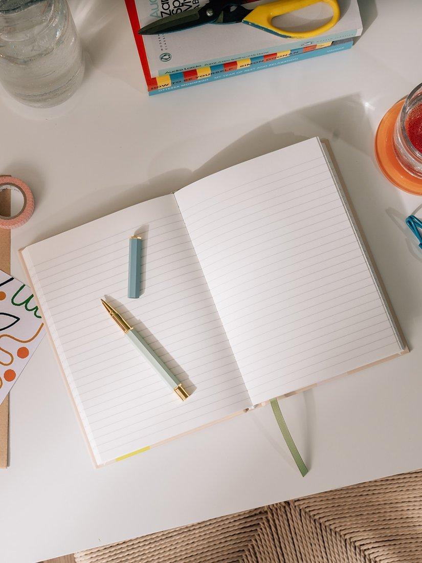 Papier Joy Hardcover liniert Notizbuch 192 Seiten – britisches Produkt