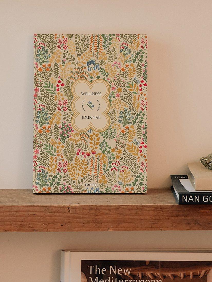 Papier Fairy Flies wellness journal with undated pages, imported from the UK