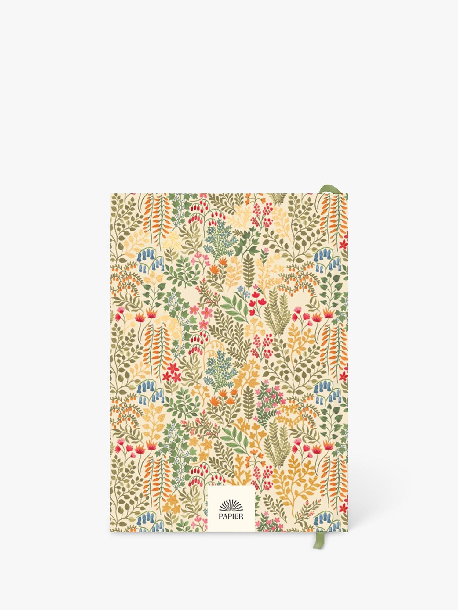 Papier Fairy Flies wellness journal with undated pages, imported from the UK