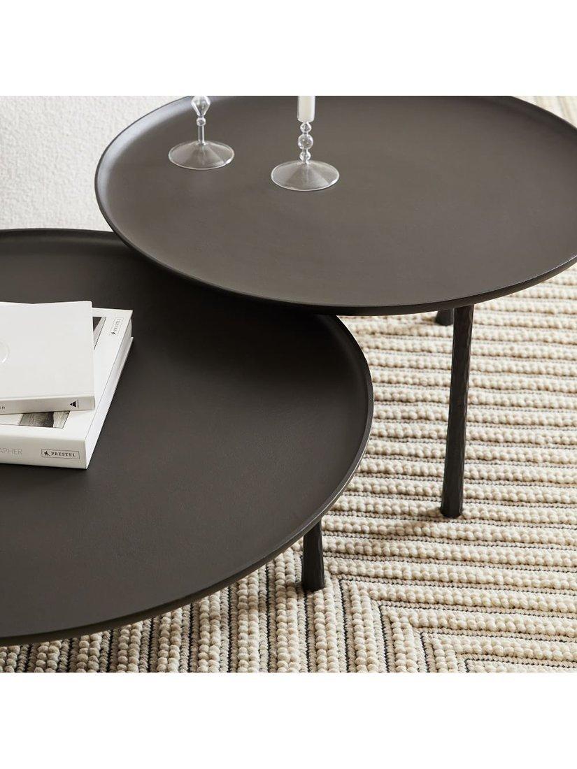 West Elm Sintra coffee table dark bronze, UK version
