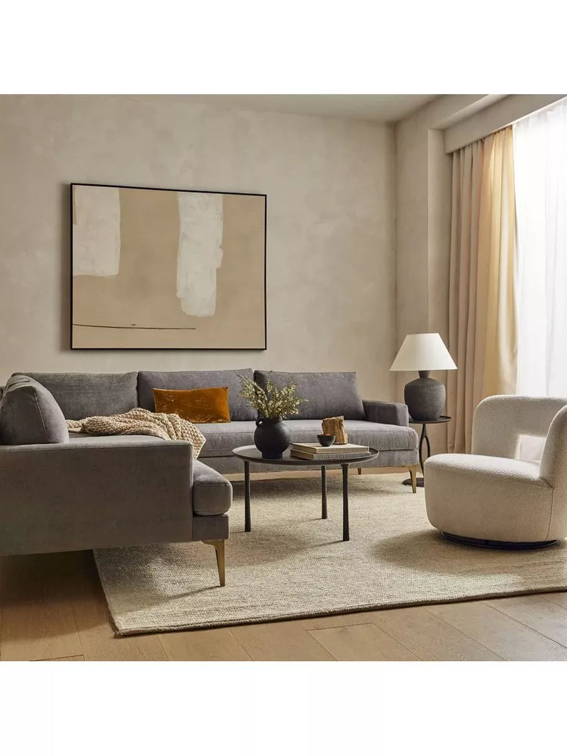 West Elm Sintra coffee table dark bronze, UK version