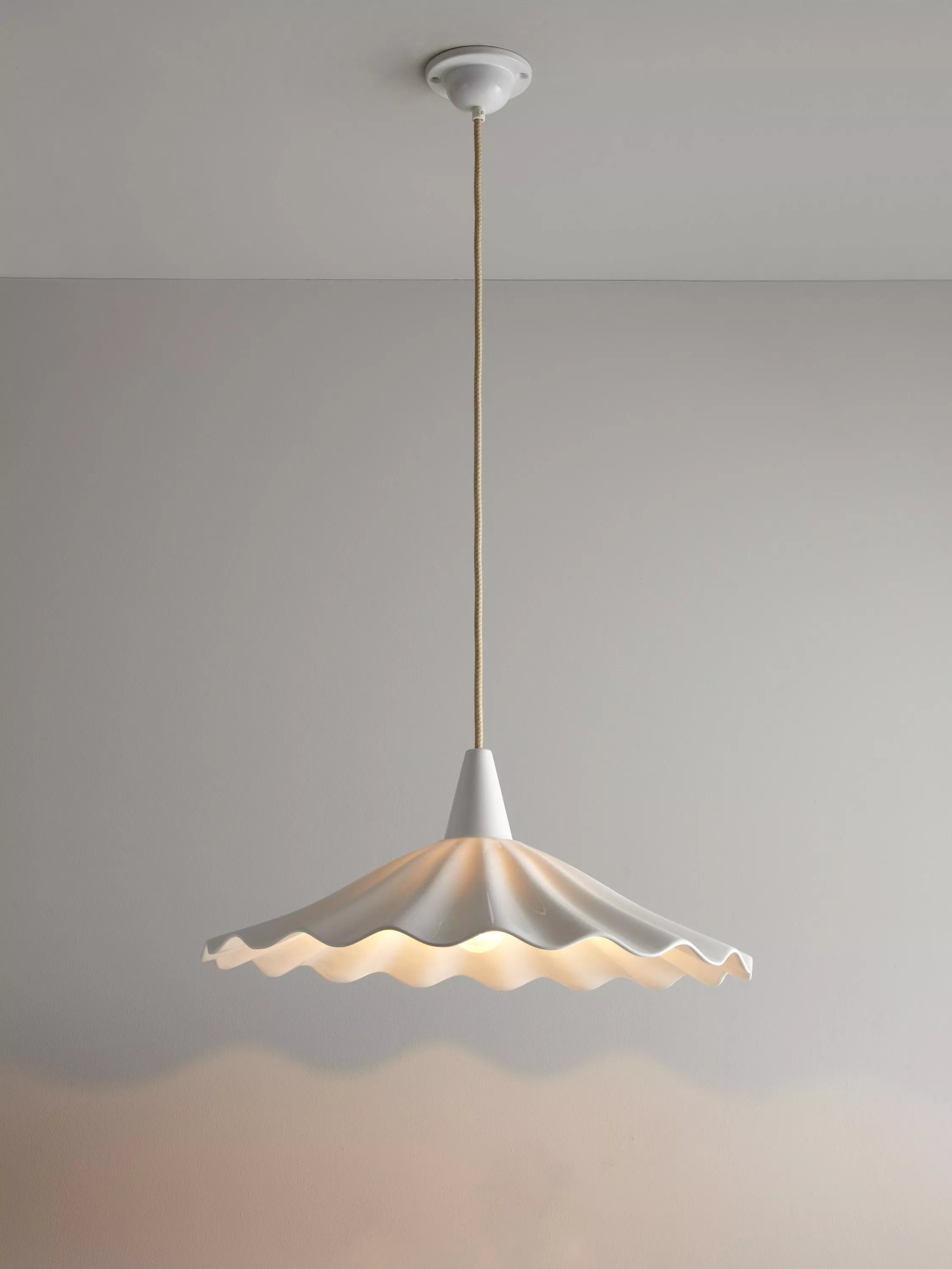 Original BTC Christie bone china pendant light 47cm (British brand)