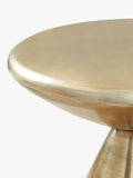 West Elm Cosmo side table antique brass 46x37cm (British brand)