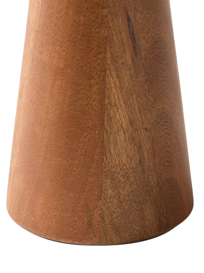West Elm side table mango wood 53cm - British product