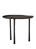 West Elm Sintra metal side table dark bronze 61cm (British brand)