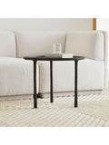 West Elm Sintra metal side table dark bronze 61cm (British brand)