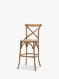 Gallery Direct Ocala bar stools set of two natural finish imported from the UK