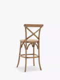 Gallery Direct Ocala bar stools set of two natural finish imported from the UK