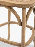 Gallery Direct Ocala bar stools set of two natural finish imported from the UK