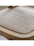 Gallery Direct Ocala bar stools set of two natural finish imported from the UK
