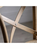 Gallery Direct Ocala bar stools set of two natural finish imported from the UK