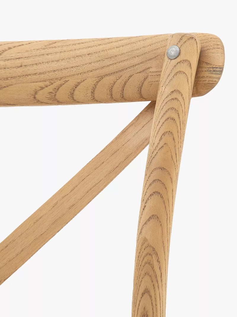 Gallery Direct Ocala dining chairs set of 2 natural - British product