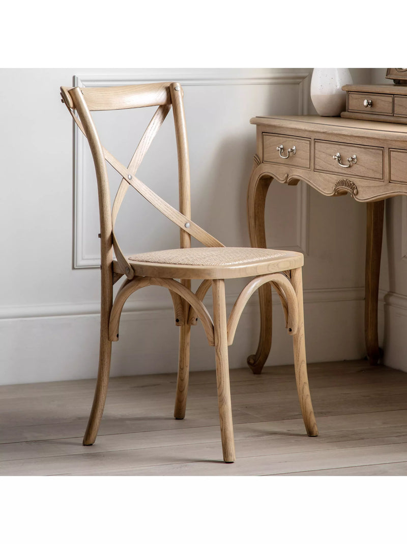 Gallery Direct Ocala dining chairs set of 2 natural - British product