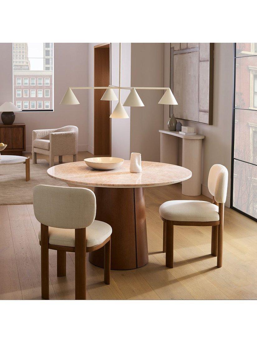 West Elm Anton Dining Chair in Alabaster, UK version