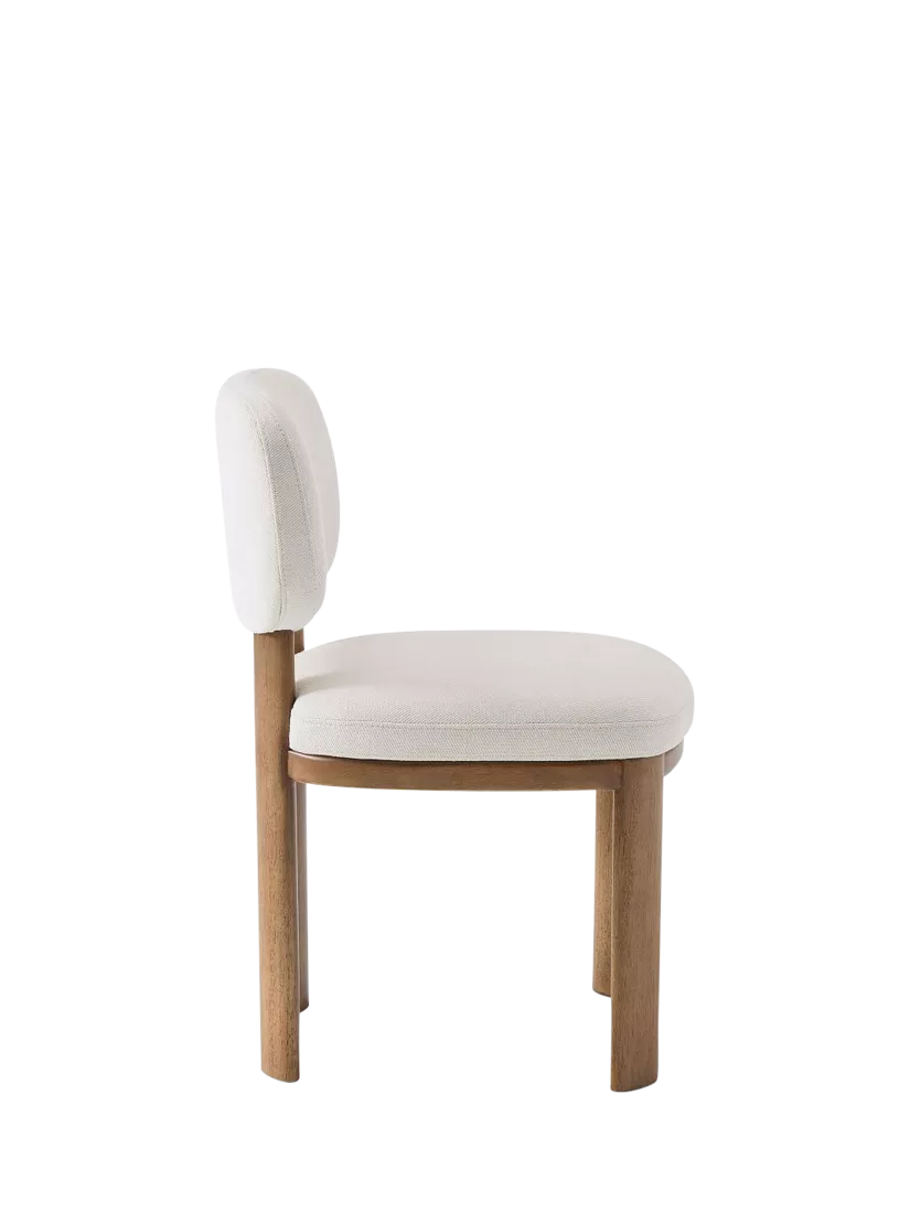 West Elm Anton Dining Chair in Alabaster, UK version