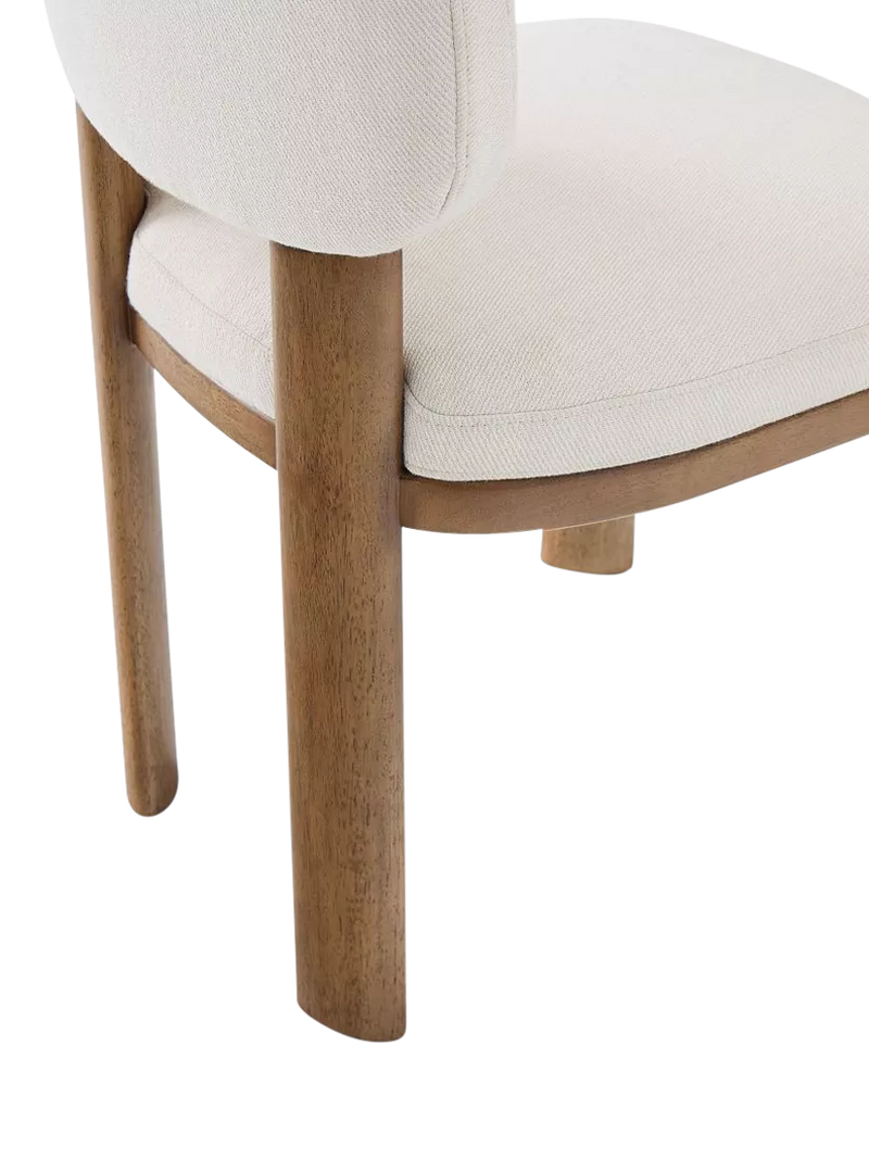 West Elm Anton Dining Chair in Alabaster, UK version