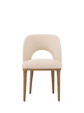 West Elm Boerum dining chair in sand burnt wax finish - British product