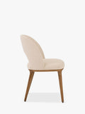 West Elm Boerum dining chair in sand burnt wax finish - British product