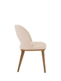 West Elm Boerum dining chair in sand burnt wax finish - British product