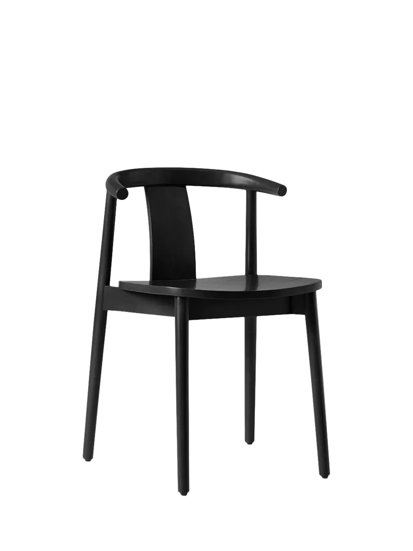 West Elm Wingate dining chair in black, UK version