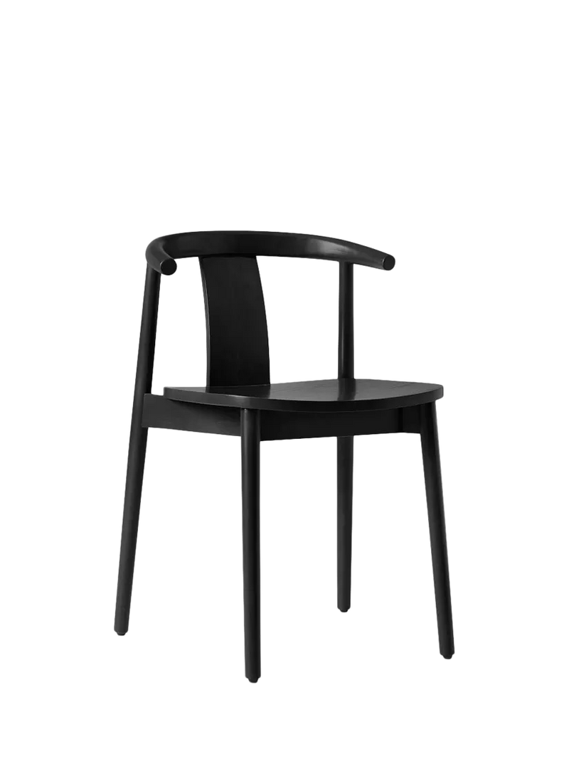 West Elm Wingate dining chair in black, UK version