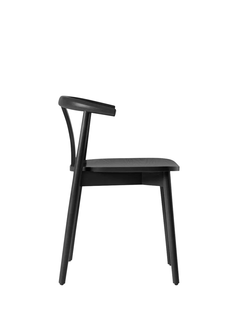 West Elm Wingate dining chair in black, UK version
