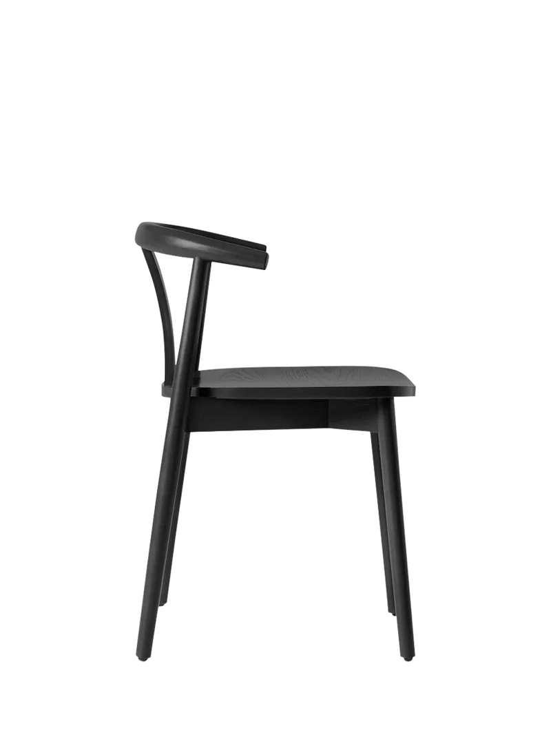 West Elm Wingate dining chair in black, UK version