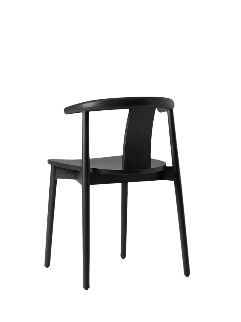 West Elm Wingate dining chair in black, UK version