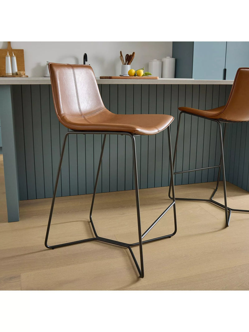 West Elm bar counter stool Nut 92x51x47cm - British product