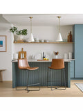 West Elm bar counter stool Nut 92x51x47cm - British product