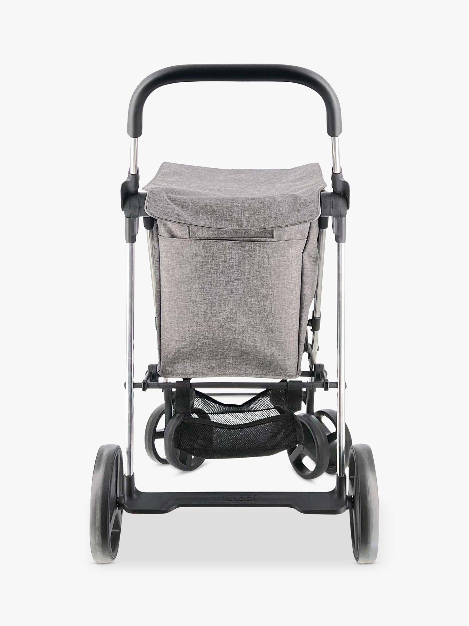 ROLSER tweed basket trolley 44L, UK version