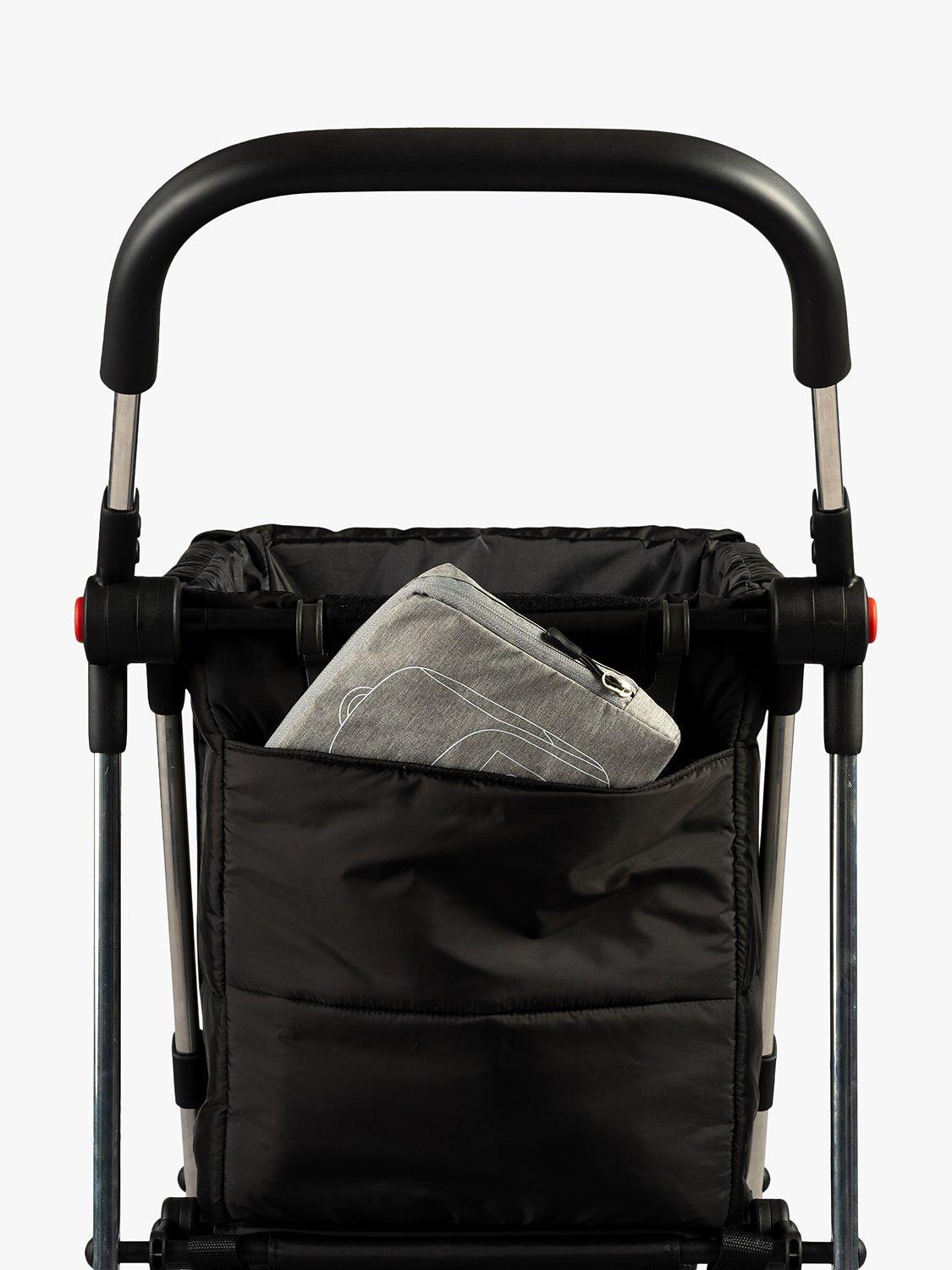 ROLSER tweed basket trolley 44L, UK version