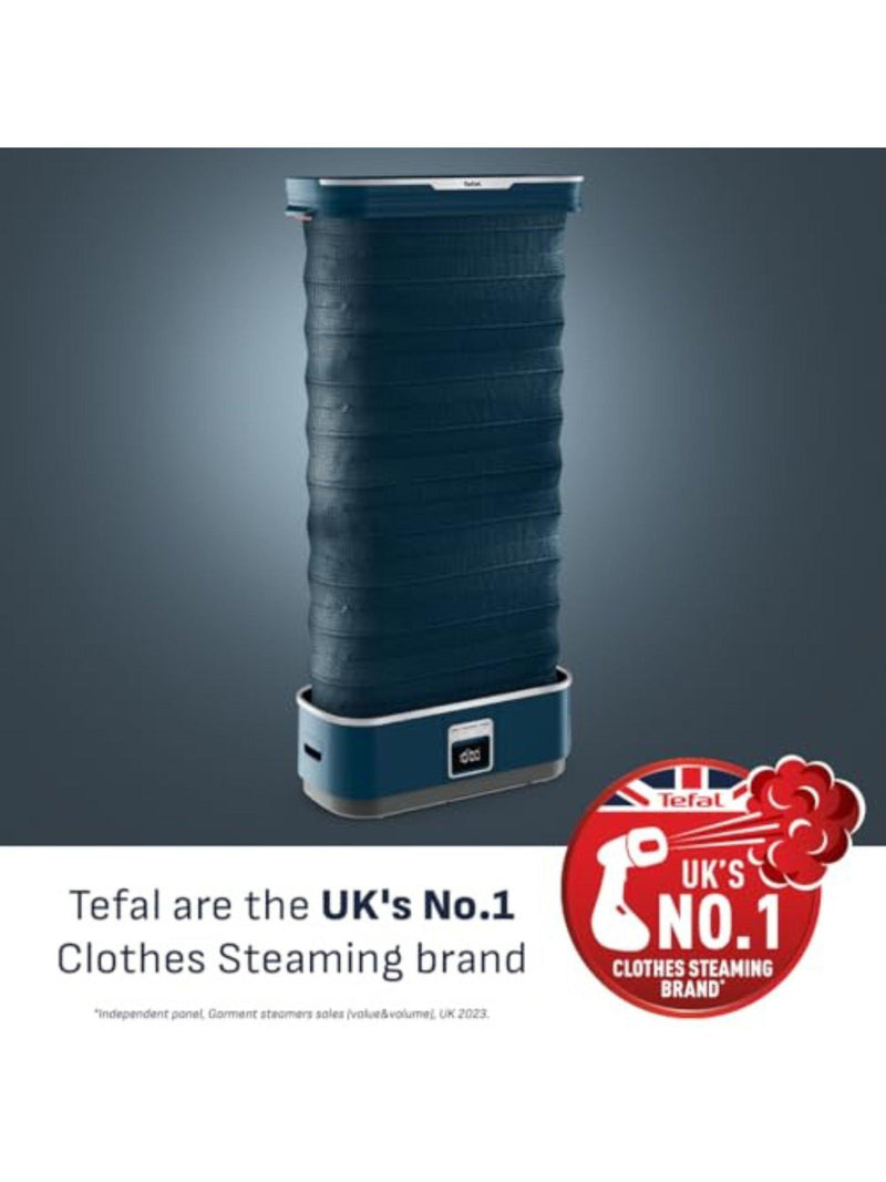 Tefal automatic garment steamer sanitiser blue - British product