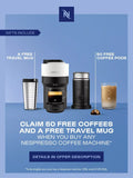 KRUPS white coffee machine with milk frother and mugs, imported from the UK