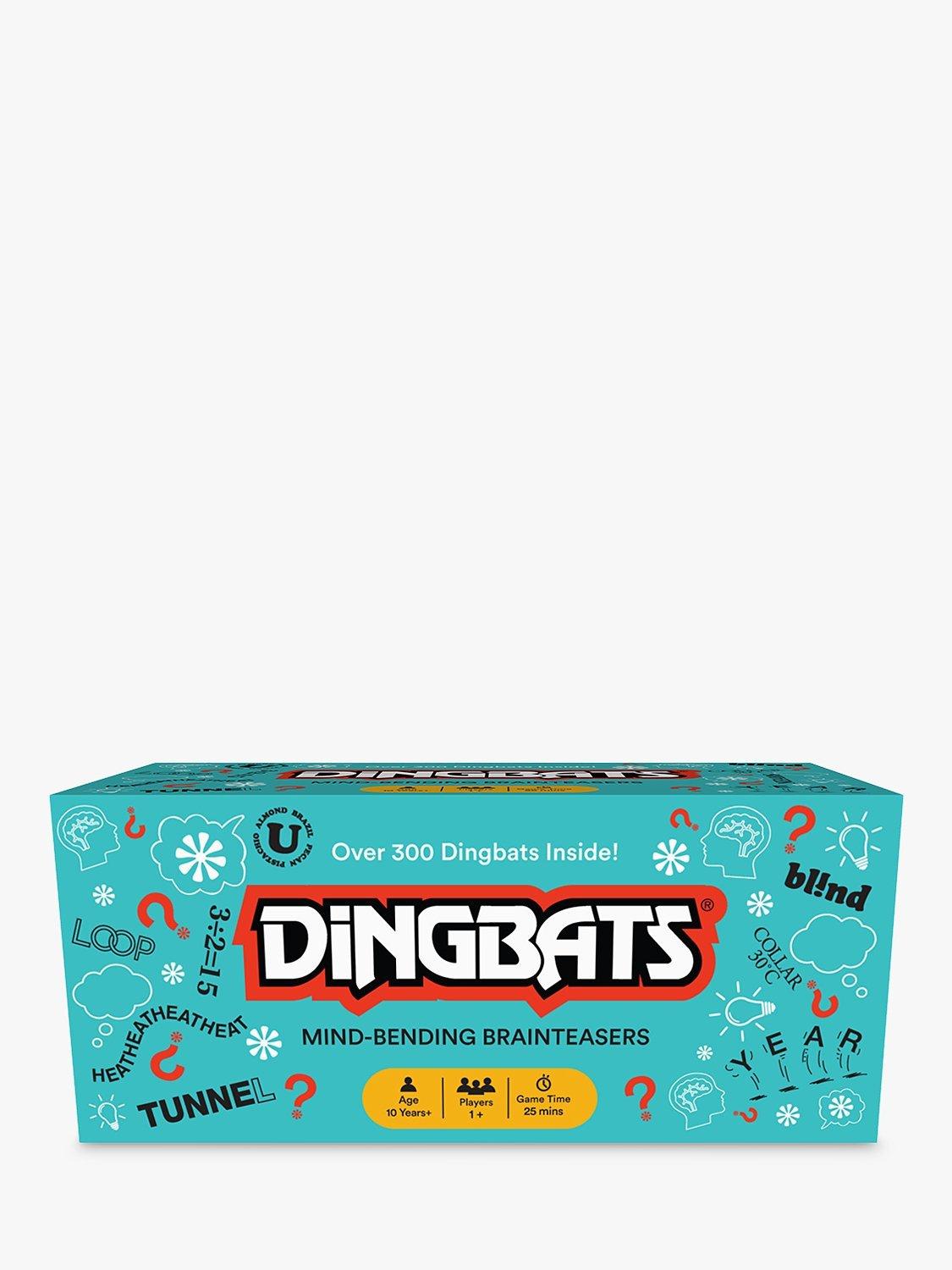 Jeu de mots Gibsons Dingbats, version britannique