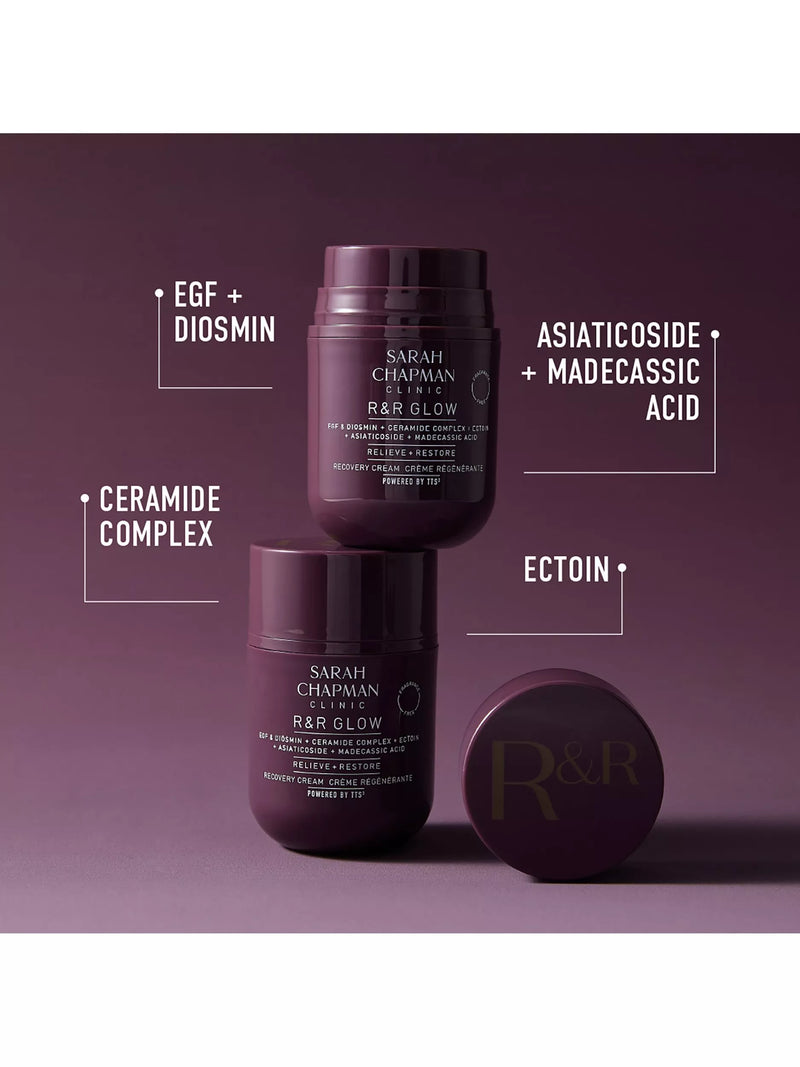 Sarah Chapman R&R Glow Recovery Cream 30ml (British brand)
