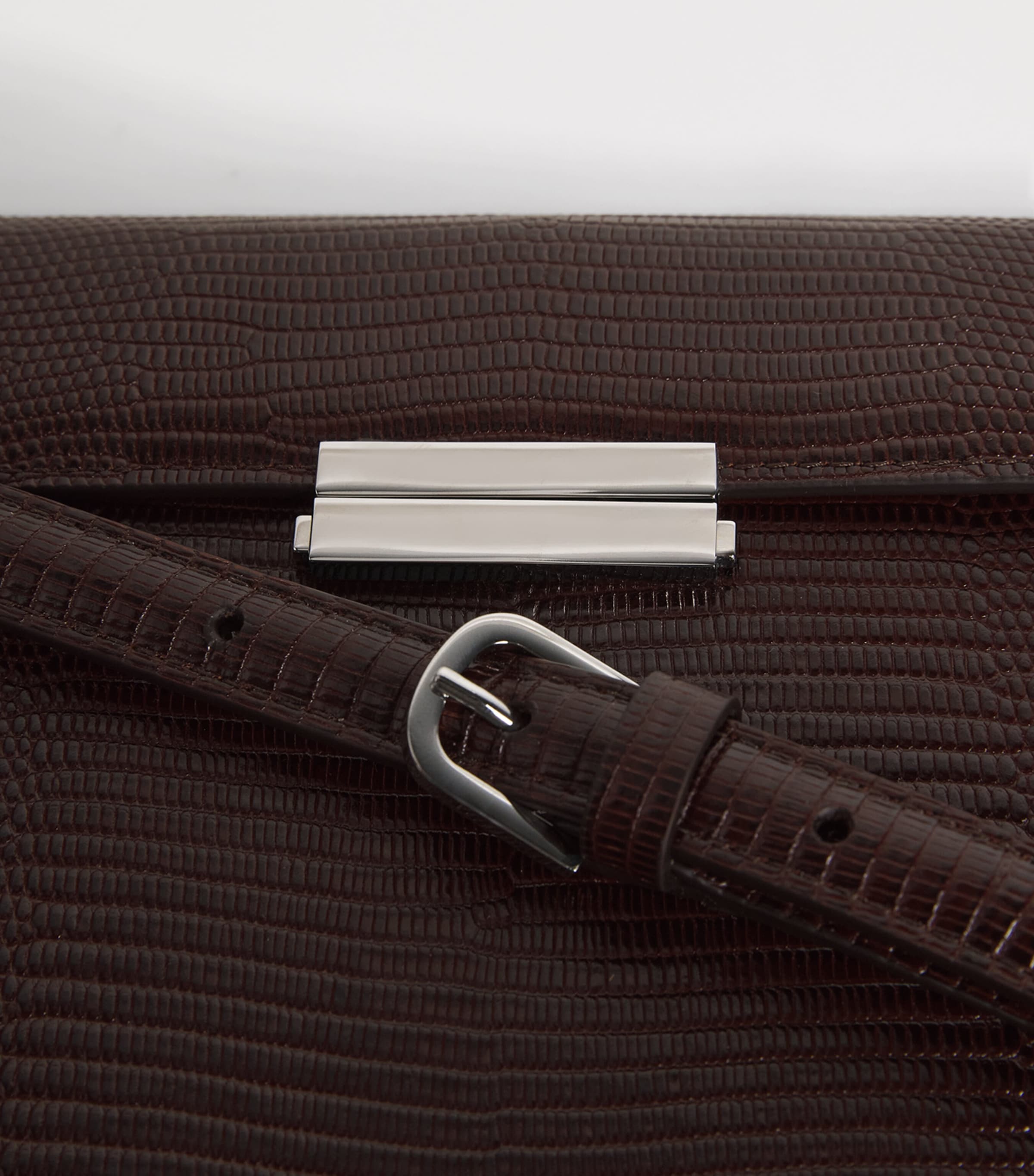 Toteme embossed-leather shoulder bag (British brand)