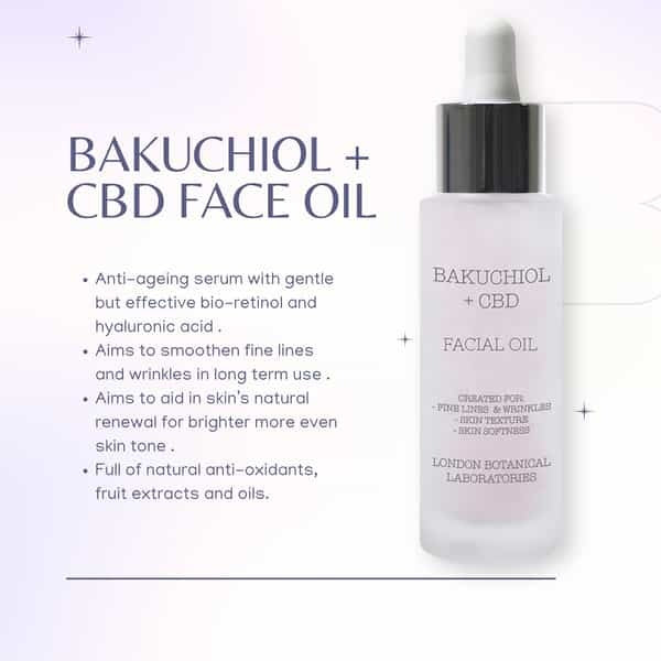 LBL Bakuchiol + CBD Facial Oil 30ml