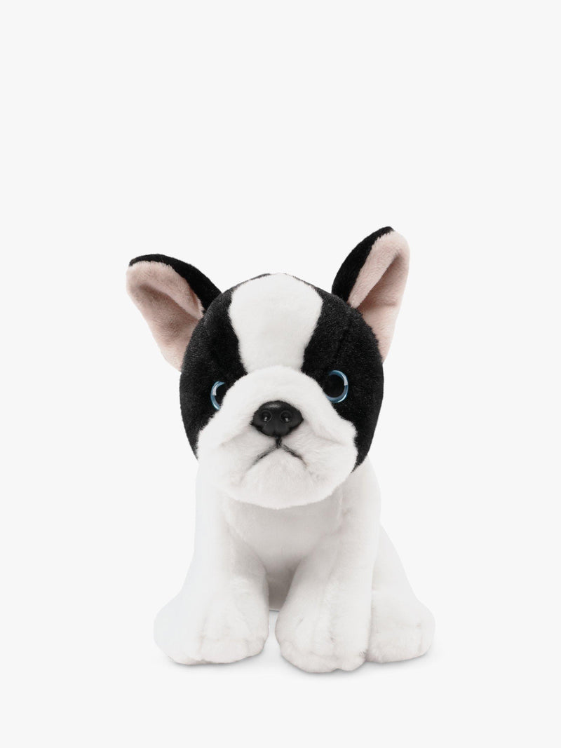 Living Nature French Bulldog puppy plush toy, UK version