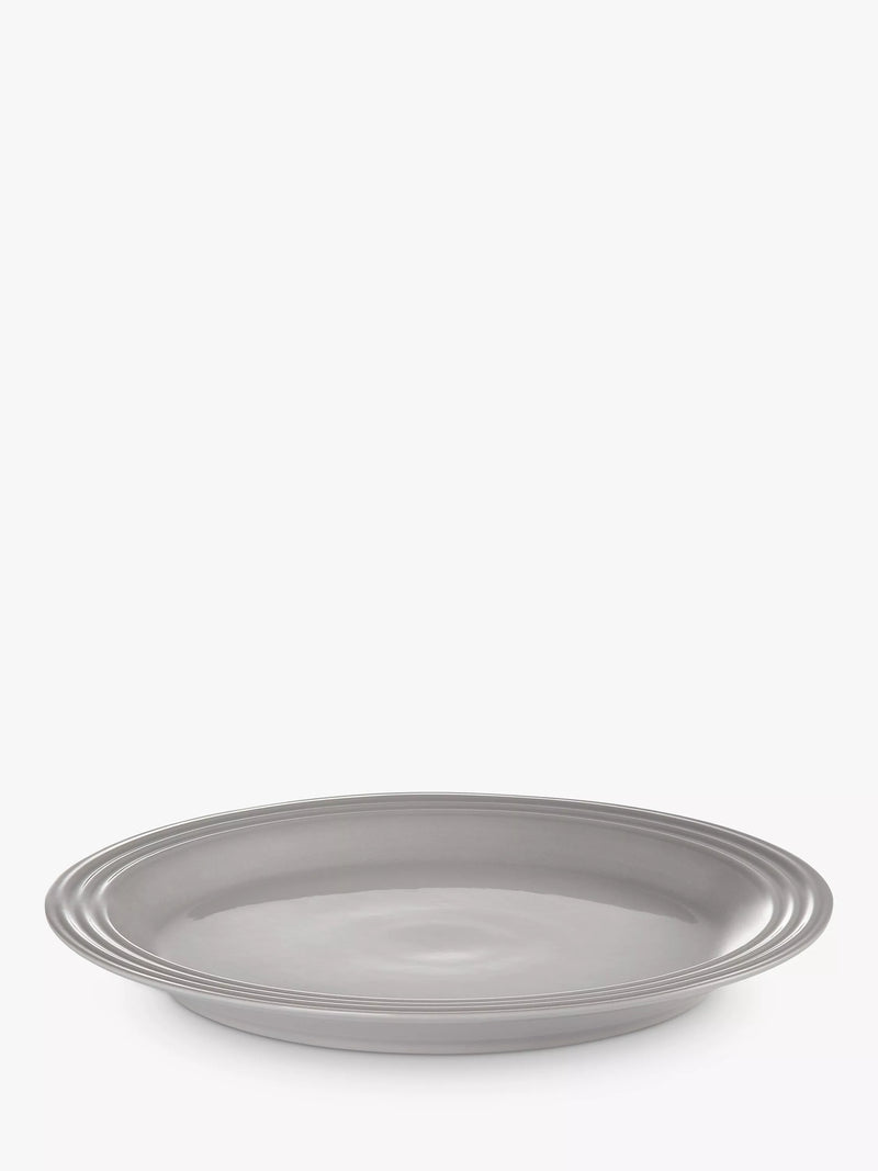 Le Creuset stoneware dinner plate 27cm, imported from the UK