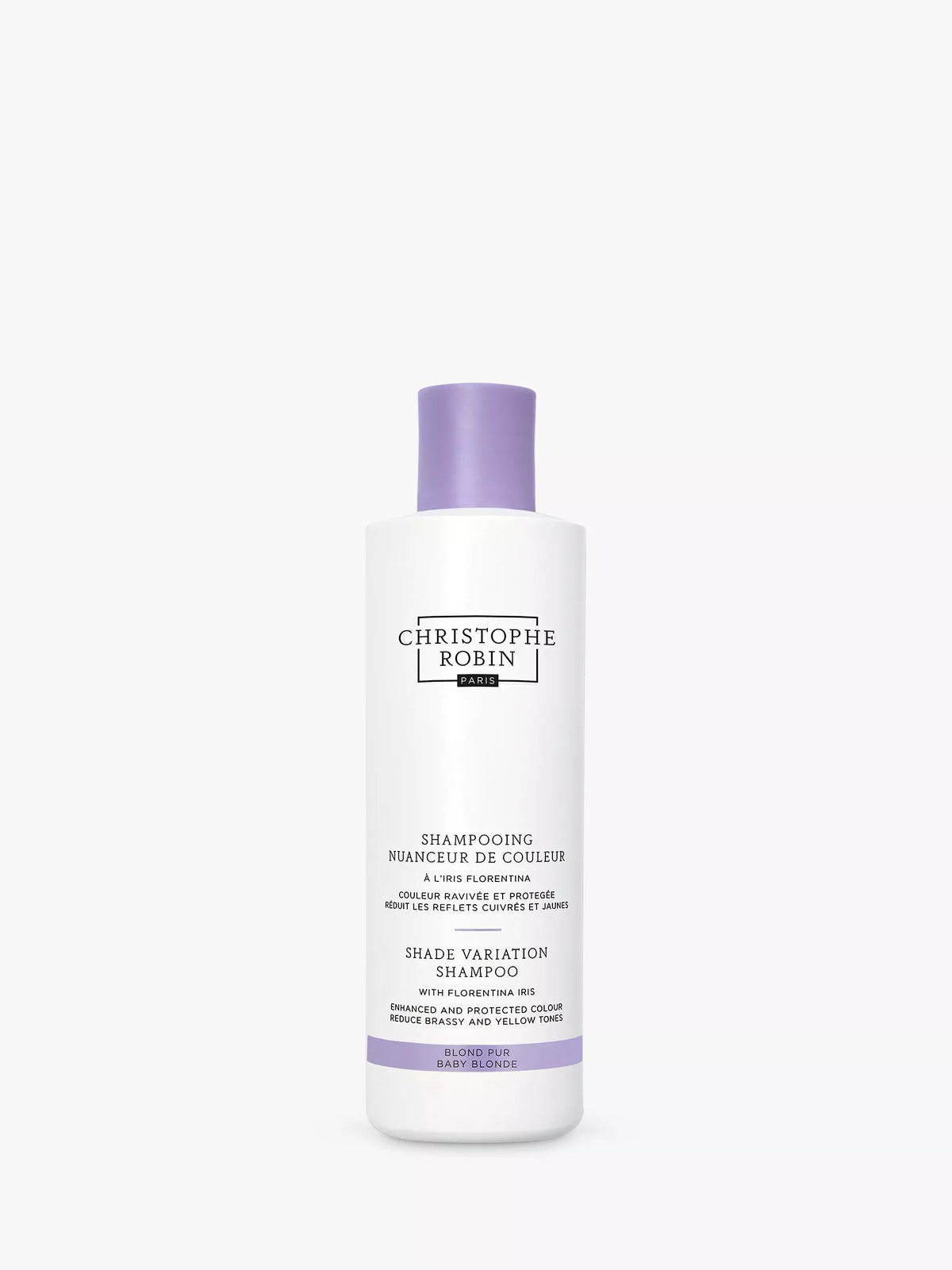 Christophe Robin Shade Variation Shampoo with Florentina Iris 250ml - British product