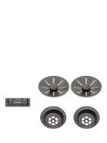 BLANCO InFino Outlet 2 Bowl Kitchen Sink Waste & Overflow Set