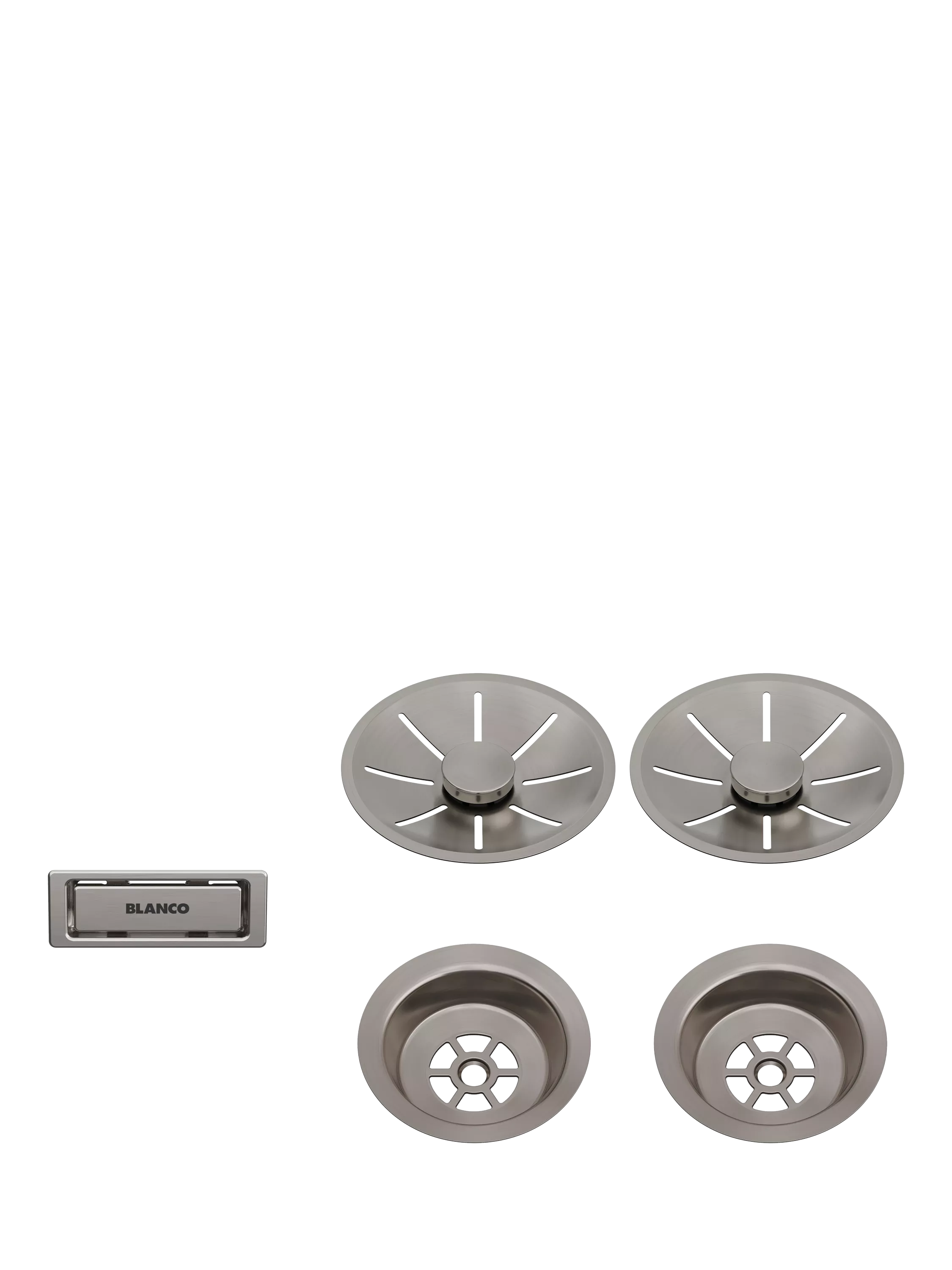 BLANCO InFino Outlet kitchen sink waste overflow set, UK version